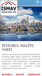 Mobile Screenshot of maliyevakfi.org.tr